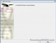 Data Export - Text2Oracle screenshot